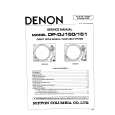 Cover page of DENON DP-DJ150 Service Manual