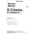 Cover page of PIONEER S-CR606/EW Service Manual