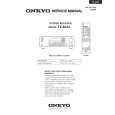 Cover page of ONKYO TX-8222 Service Manual