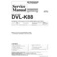 Cover page of PIONEER DVL-K88/RL Service Manual