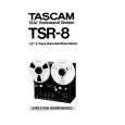 Cover page of TEAC TSR-8 Service Manual
