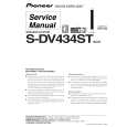Cover page of PIONEER S-DV434ST/XCN Service Manual