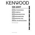 Cover page of KENWOOD SW-20HT Owner's Manual