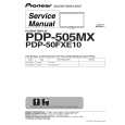 Cover page of PIONEER PDP-505MX Service Manual