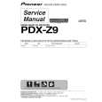 Cover page of PIONEER PDX-Z9/WYVSXJ5 Service Manual