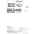 Cover page of PIONEER GM-X432 Service Manual