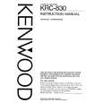 Cover page of KENWOOD KRC-830 Owner's Manual