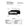 Cover page of KENWOOD TM-733A Service Manual