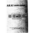 Cover page of AKAI PJW30FS/FU/L Service Manual