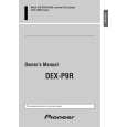 Cover page of PIONEER DEX-P9R/EW Owner's Manual