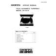 Cover page of ONKYO CP-1011F Service Manual