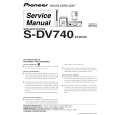 Cover page of PIONEER S-DV740/XTW/UC Service Manual