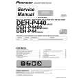 Cover page of PIONEER DEH-P4400 Service Manual