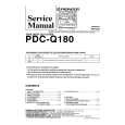 Cover page of PIONEER PDCQ180 Service Manual