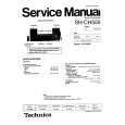 Cover page of TECHNICS SHCH550 Service Manual