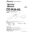 Cover page of PIONEER CD-R30-02/ES Service Manual