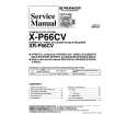 Cover page of PIONEER XRP66CV Service Manual
