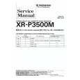 Cover page of PIONEER XRP3500M Service Manual