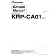 Cover page of PIONEER KRP-CA01/WL5 Service Manual