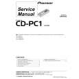 Cover page of PIONEER CD-PC1 Service Manual