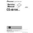 Cover page of PIONEER CD-IB100/XM/E Service Manual