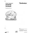 Cover page of TECHNICS SCEH550 Owner's Manual
