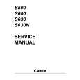 Cover page of CANON S600 Service Manual