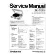 Cover page of TECHNICS SL-D21K Service Manual