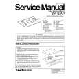 Cover page of TECHNICS SY-EW1 Service Manual