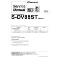 Cover page of PIONEER S-DV88ST/XMD/EW Service Manual