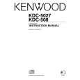 Cover page of KENWOOD KDC-5027 Owner's Manual