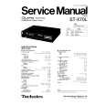 Cover page of TECHNICS STX70L Service Manual
