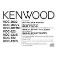 Cover page of KENWOOD KDC2022V Owner's Manual