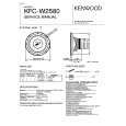 Cover page of KENWOOD KFCW2580 Service Manual