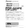 Cover page of PIONEER PDP-5030HD/KUC Service Manual