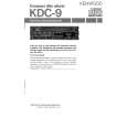 Cover page of KENWOOD KDC-9 Owner's Manual