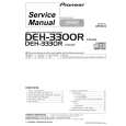 Cover page of PIONEER DEH-3300R-2/X1B/EW Service Manual