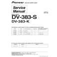 Cover page of PIONEER DV-383-S Service Manual