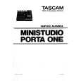 Cover page of TEAC PORTA ONE Service Manual