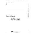 Cover page of PIONEER DEH1050 Owner's Manual