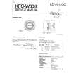Cover page of KENWOOD KFCW308 Service Manual
