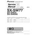 Cover page of PIONEER SX-SW55/WYXCN Service Manual