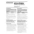 Cover page of KENWOOD KCA-IP300V Owner's Manual