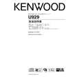 Cover page of KENWOOD U929 Owner's Manual