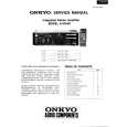 Cover page of ONKYO A-RV401 Service Manual