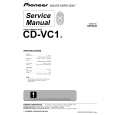 Cover page of PIONEER CD-VC1/E Service Manual
