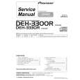 Cover page of PIONEER DEH3300R Service Manual