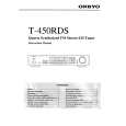 Cover page of ONKYO T-450RDS Owner's Manual