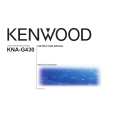 Cover page of KENWOOD KNA-G430 Owner's Manual