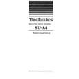 Cover page of TECHNICS SU-A4 Owner's Manual